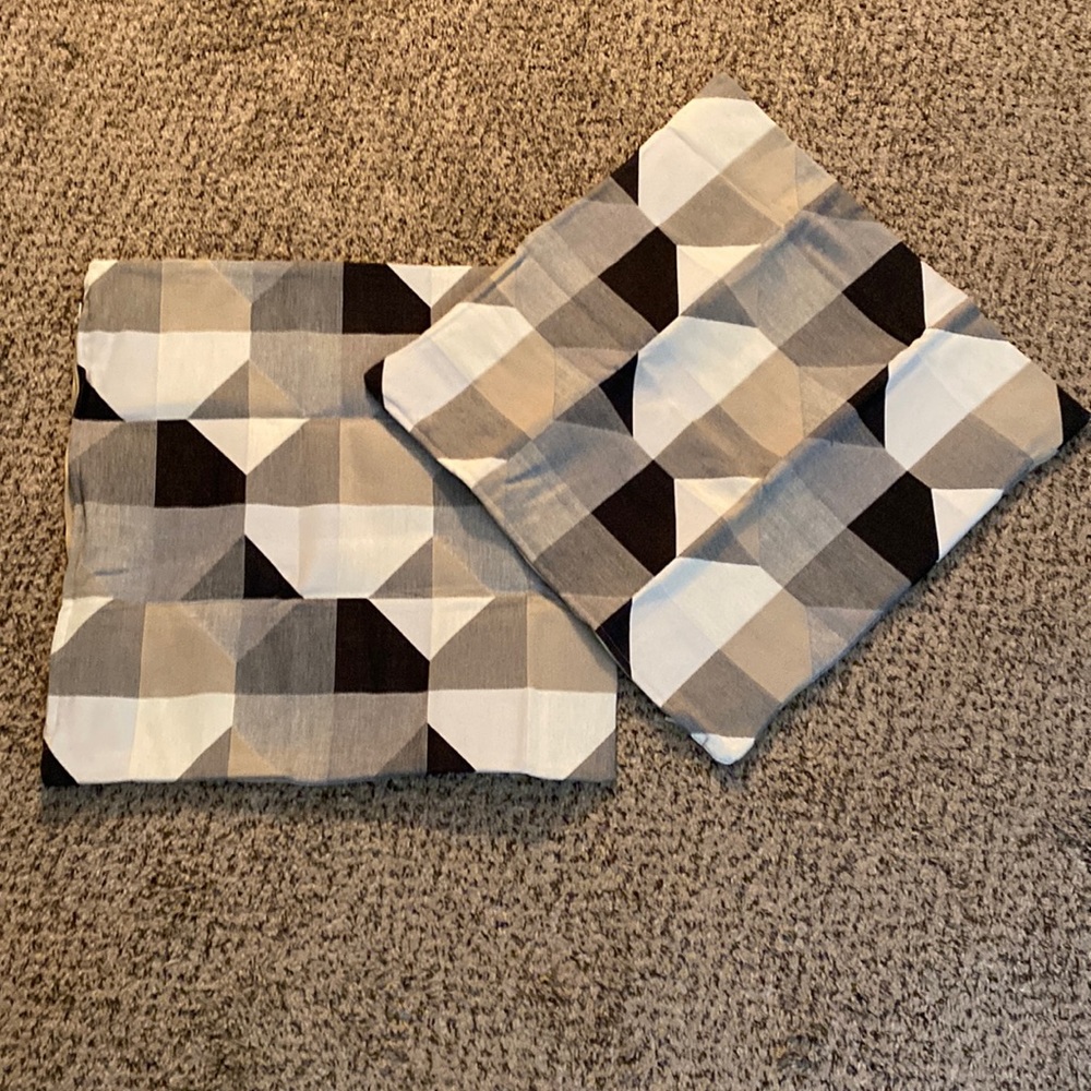 Set of 2 IKEA 20” x 20” Pillow Covers